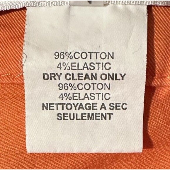 Trina Turk Orange Hot Mini Shorts Size 4 Summer Vacation Resort Beach - Picture 6 of 9